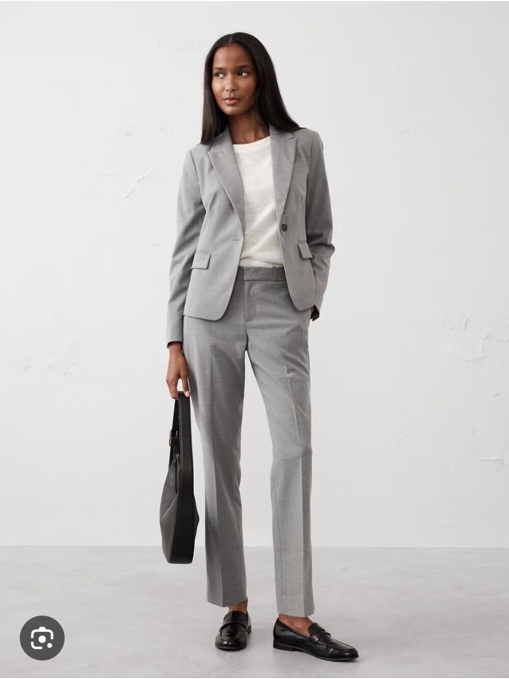 NWOT Banana Republic Ryan Gray Tailored Dress Pants Size 4